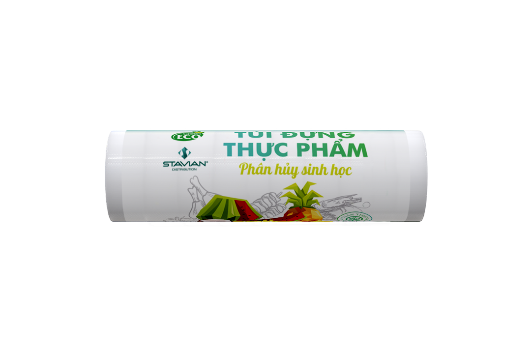 GREEN ECO biodegradable food bags 17x28cm (200 bags)